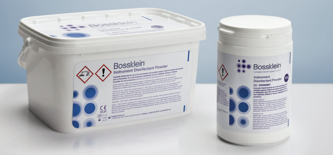 Bossklein Instrument Disinfectant Powder Enzymatic-0
