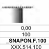 P.FLEX_SNAPON.F.100 x 100 stuks-0