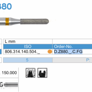 D.Z880.012.C.FG x 10 Boren Zirkon-0