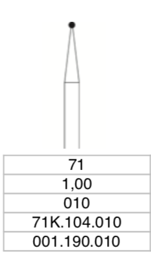 C.71K.104.010 x 5 boren-0