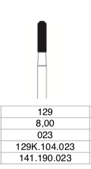 C.129K.104.023 x 5 boren-0