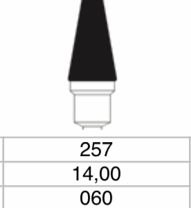 C.257K.104.060 x 1 boor-0