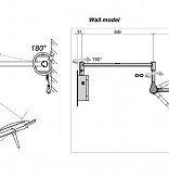 SLIM Operatielamp wand model-2096