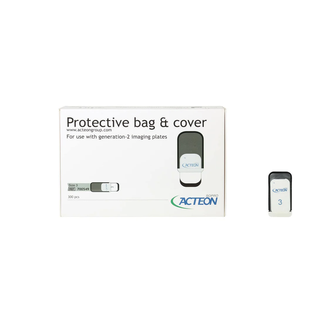 PSPIX2 imaging plate hygiene bags
