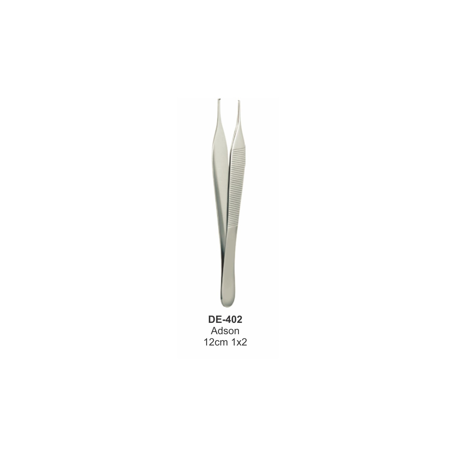 Adson-pincet 1x2, 12 cm