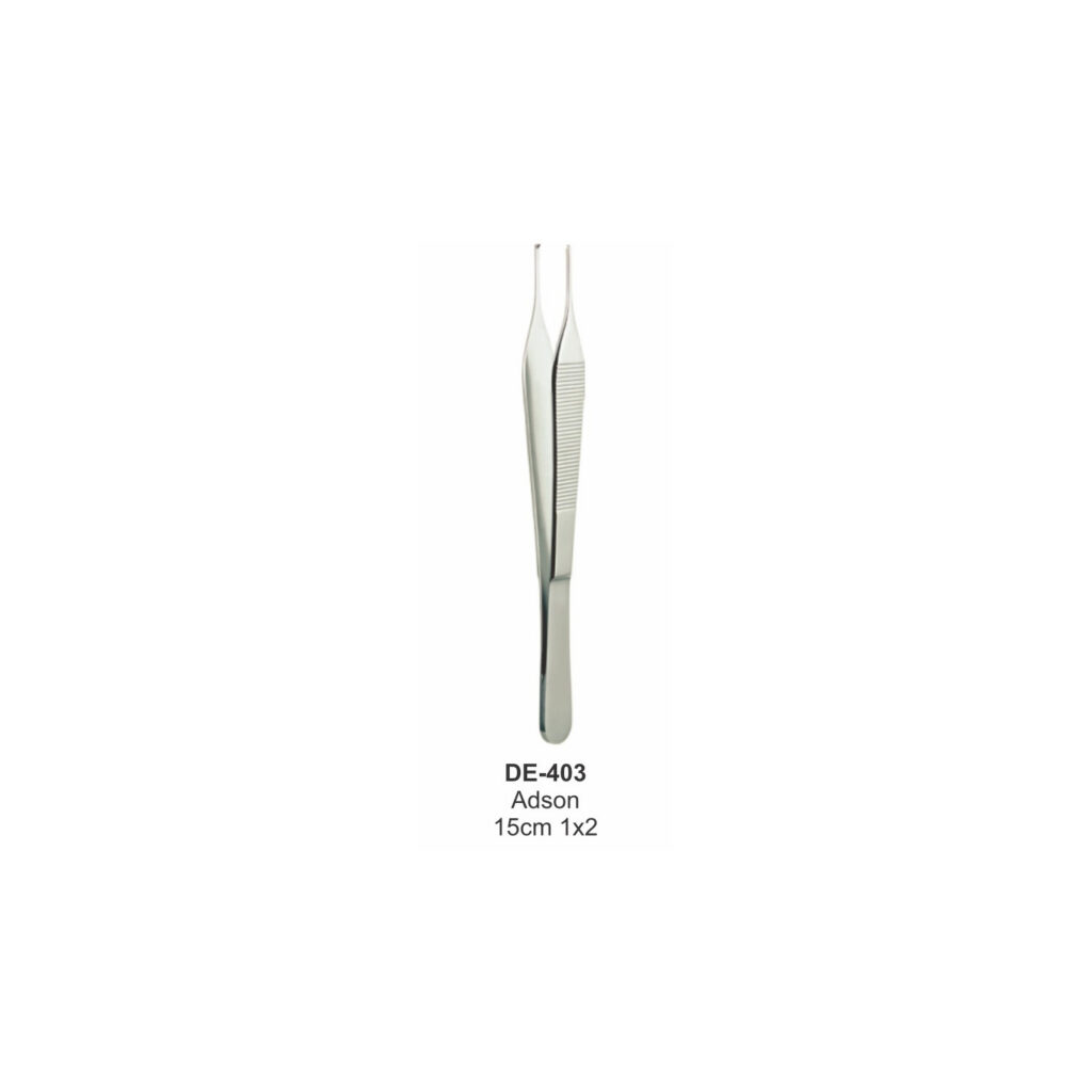 Adson-pincet 1x2, 15 cm