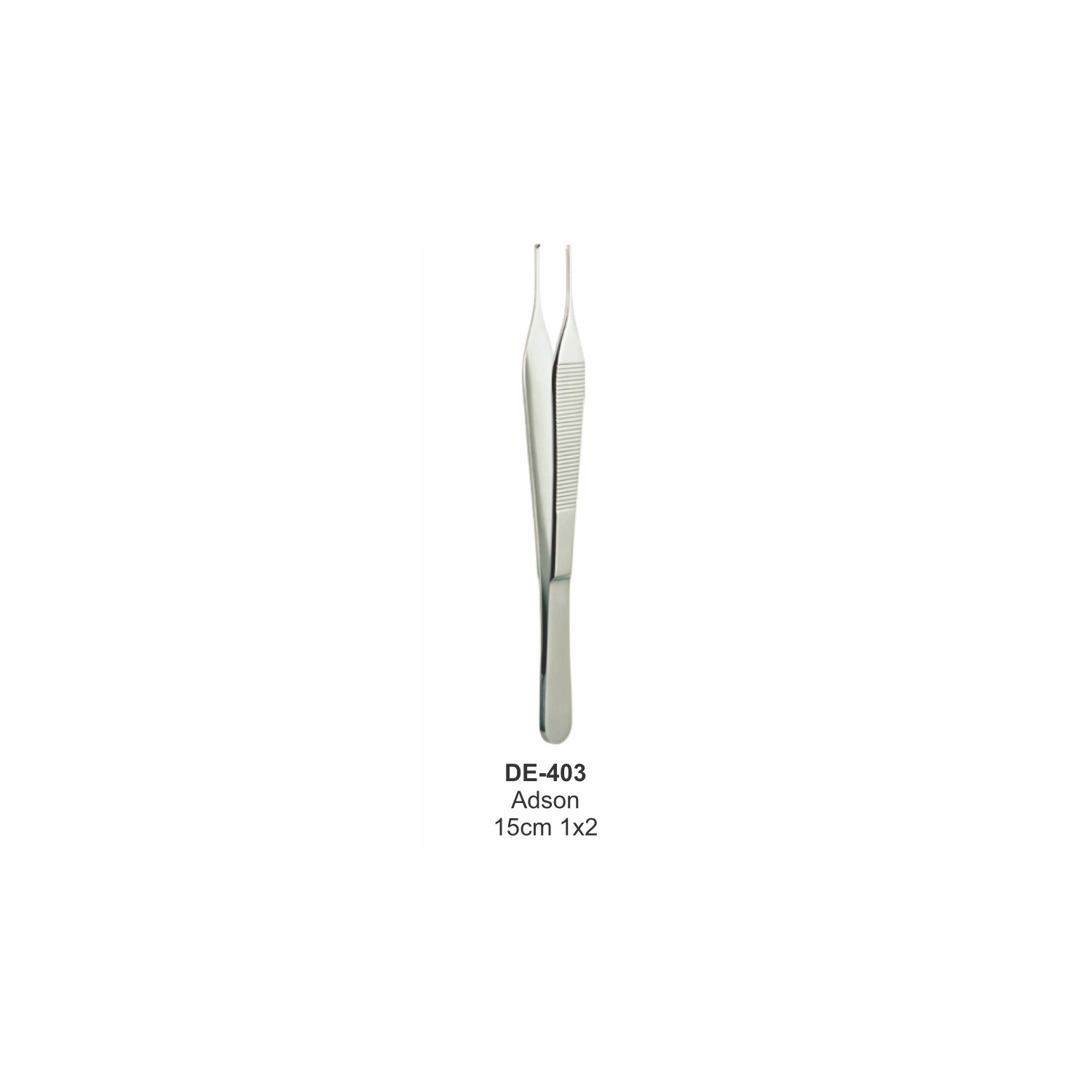 Adson-pincet 1x2, 15 cm