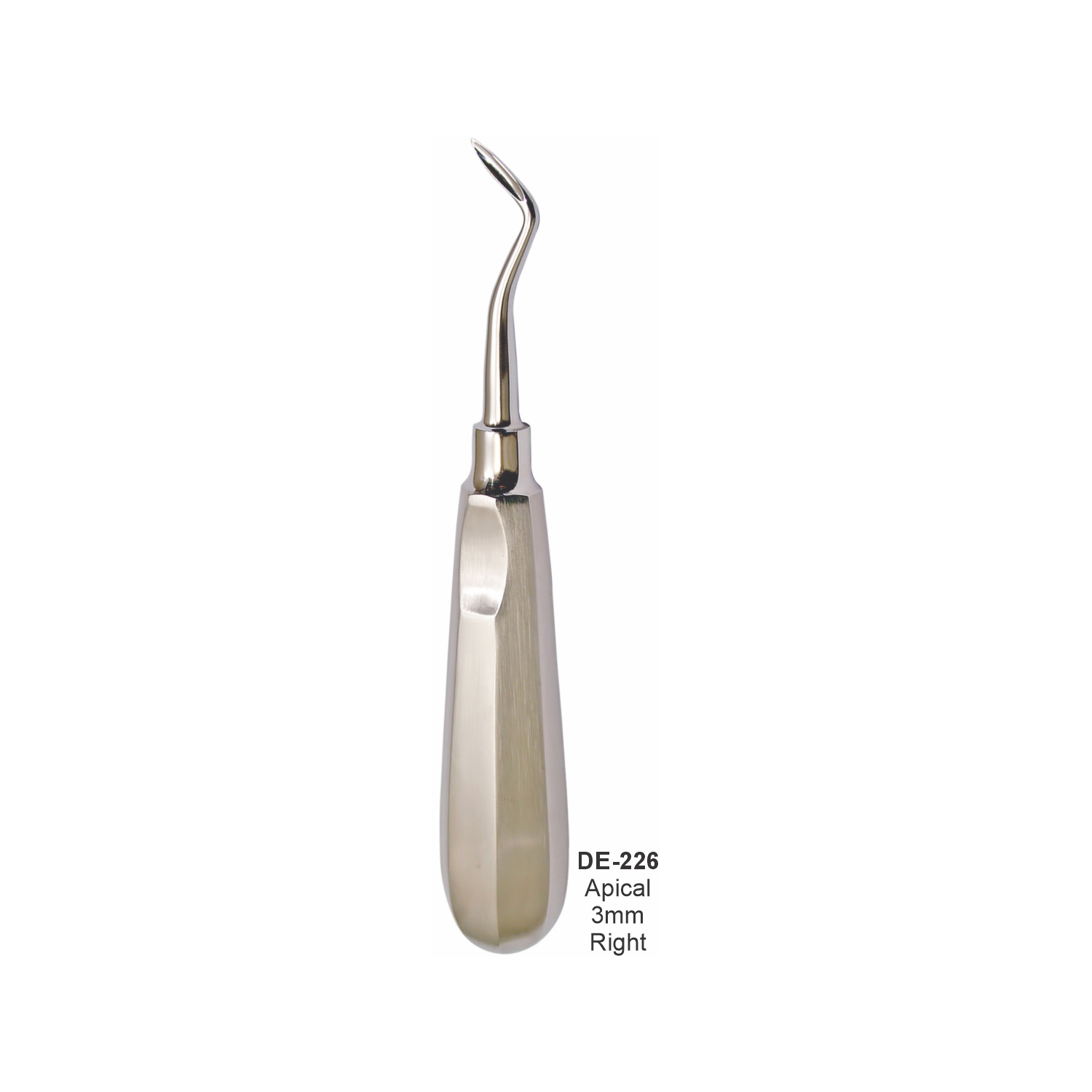 Apicale wortelheffer 3 mm, rechts, variant 2