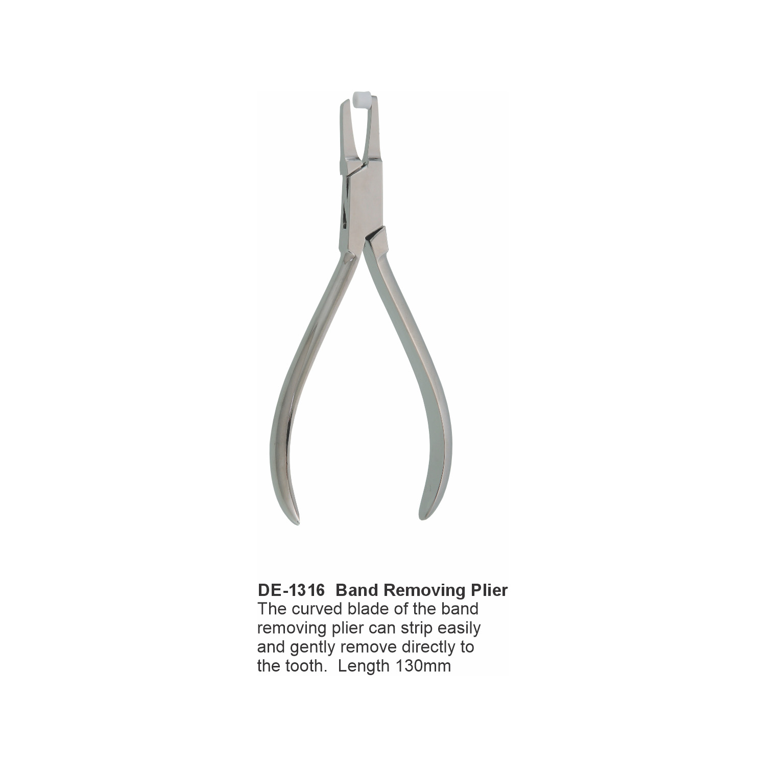Bandverwijdertang, lengte 130 mm