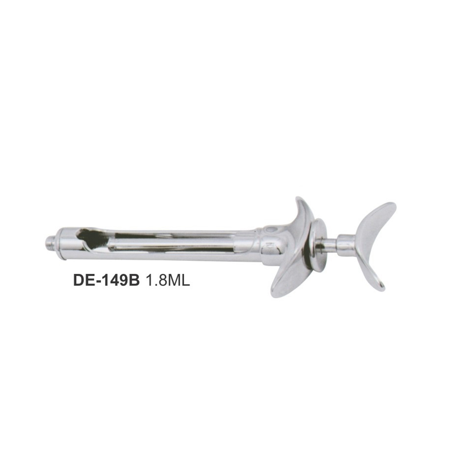 Carpulespuit met vleugelgrepen, 1,8 ml