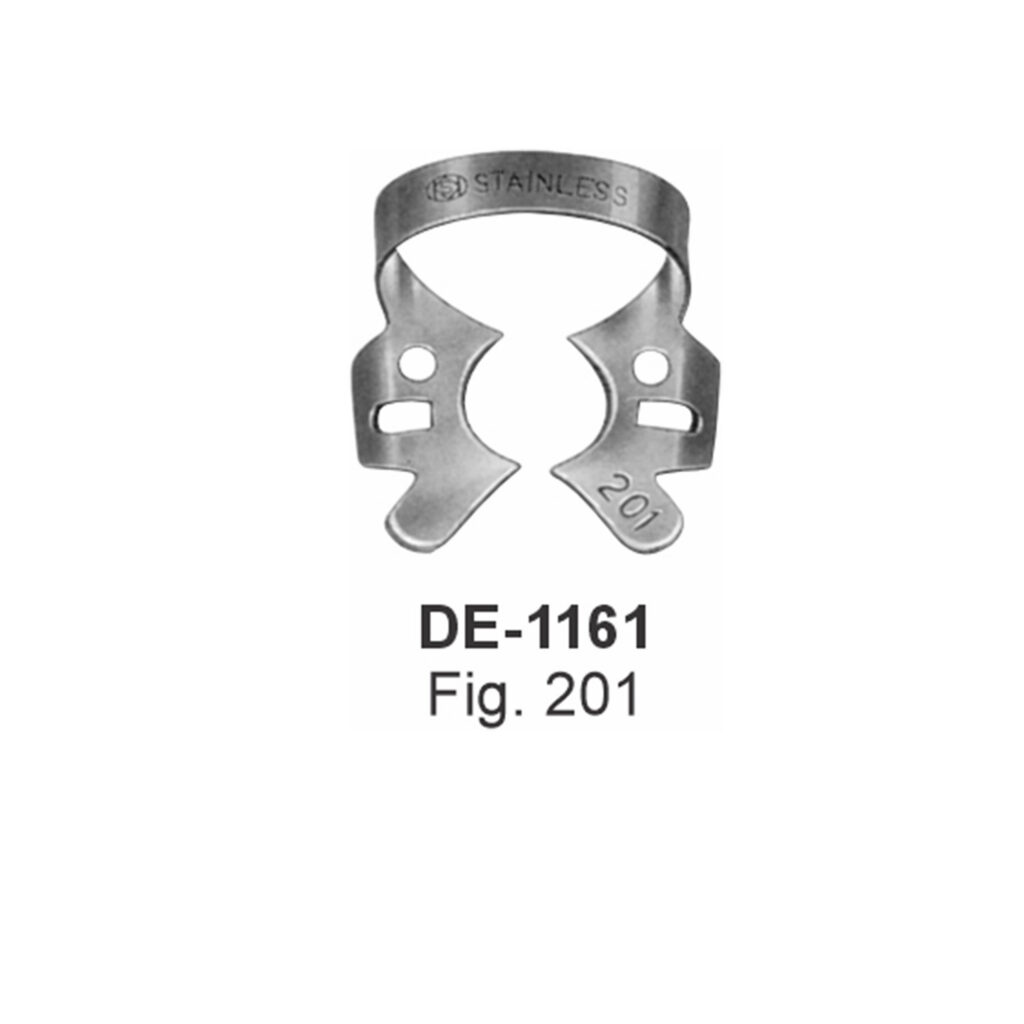 Cofferdamklem fig. 201