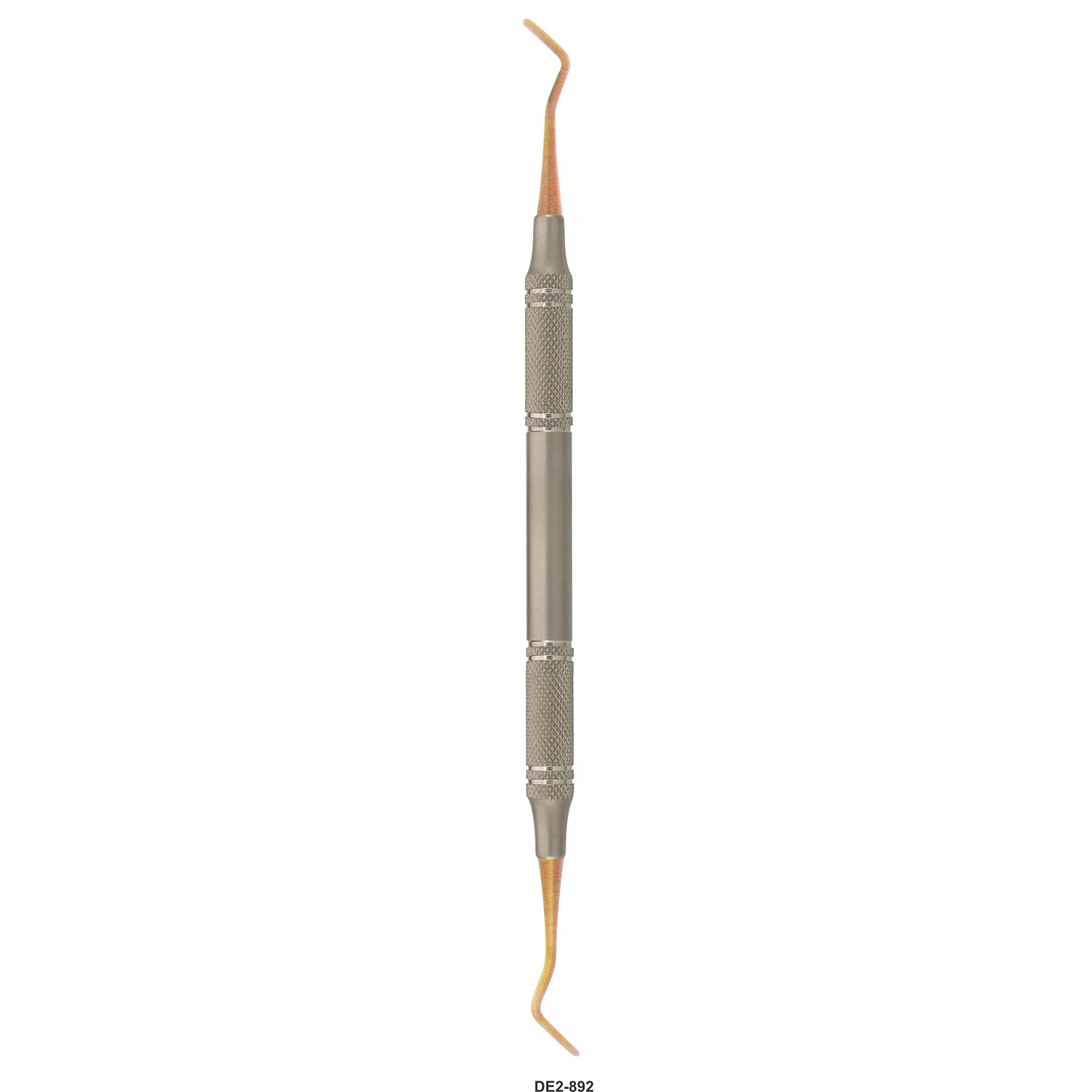 Composietinstrument uitvoering B, vergulde werkdelen, hol handvat 9,5 mm