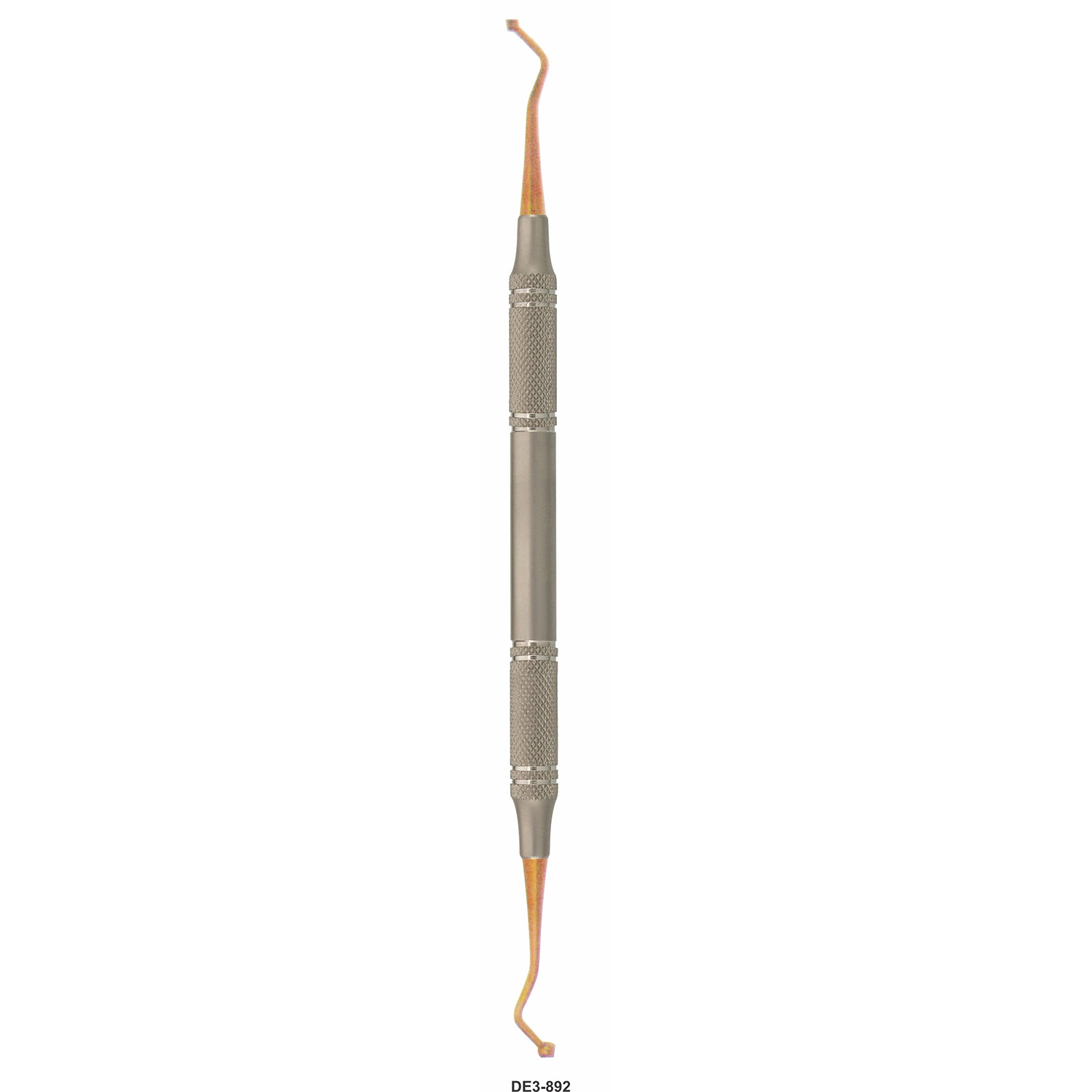 Composietinstrument uitvoering C, vergulde werkdelen, hol handvat 9,5 mm