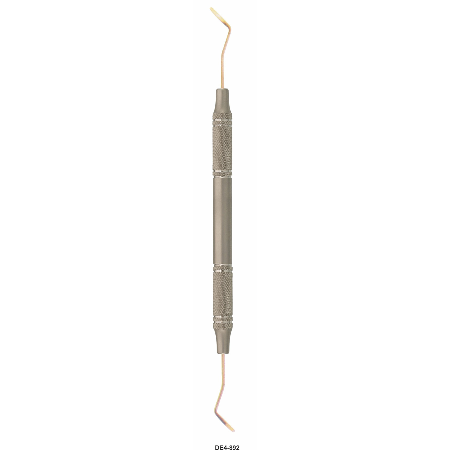 Composietinstrument uitvoering D, vergulde werkdelen, hol handvat 9,5 mm