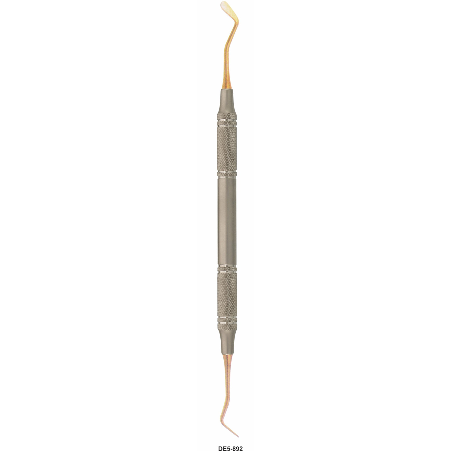 Composietinstrument uitvoering E, vergulde werkdelen, hol handvat 9,5 mm