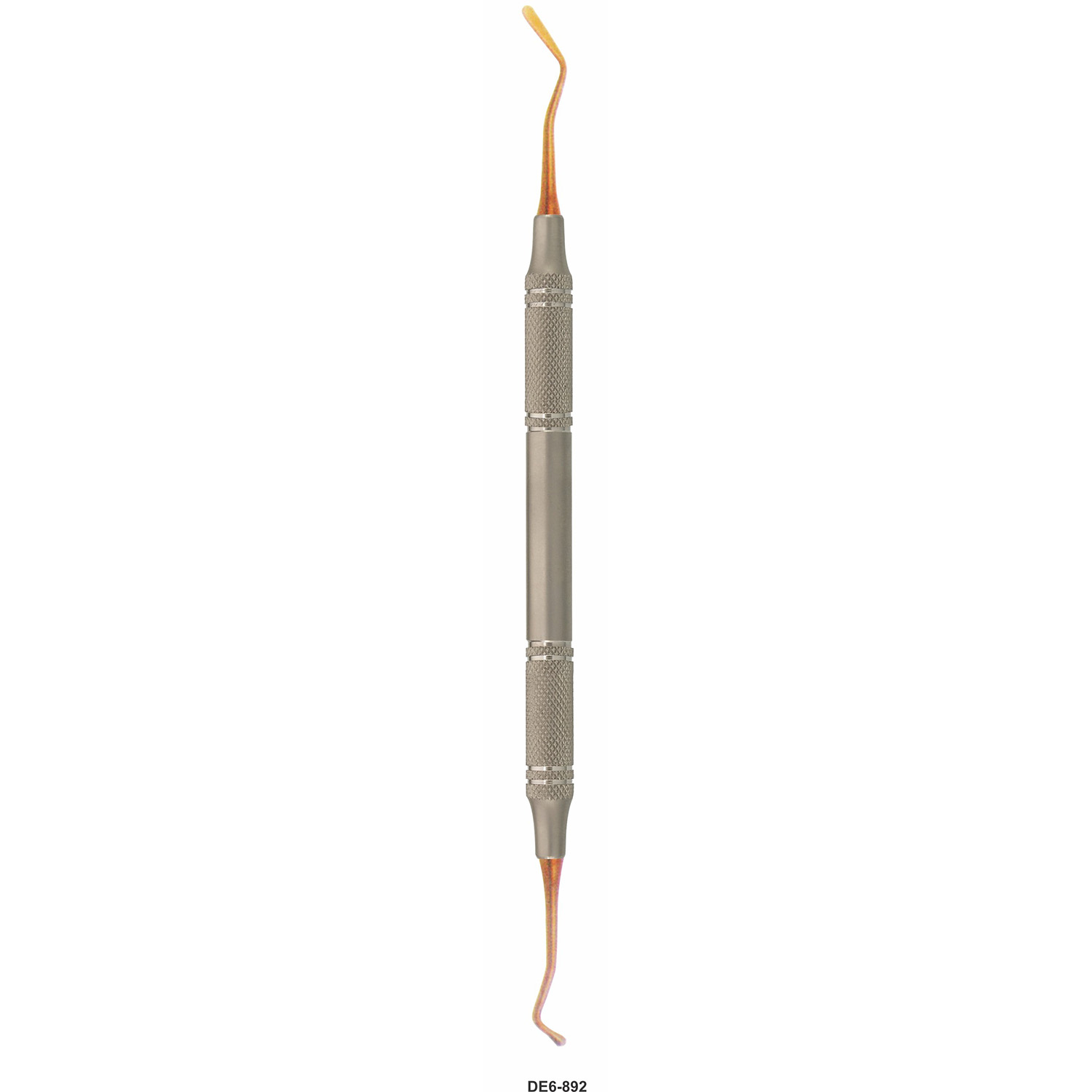 Composietinstrument uitvoering F, vergulde werkdelen, hol handvat 9,5 mm