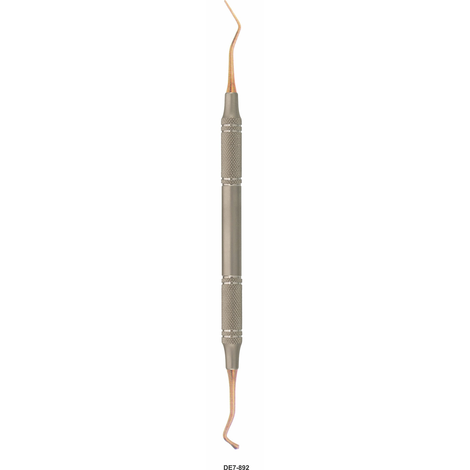 Composietinstrument uitvoering G, vergulde werkdelen, hol handvat 9,5 mm