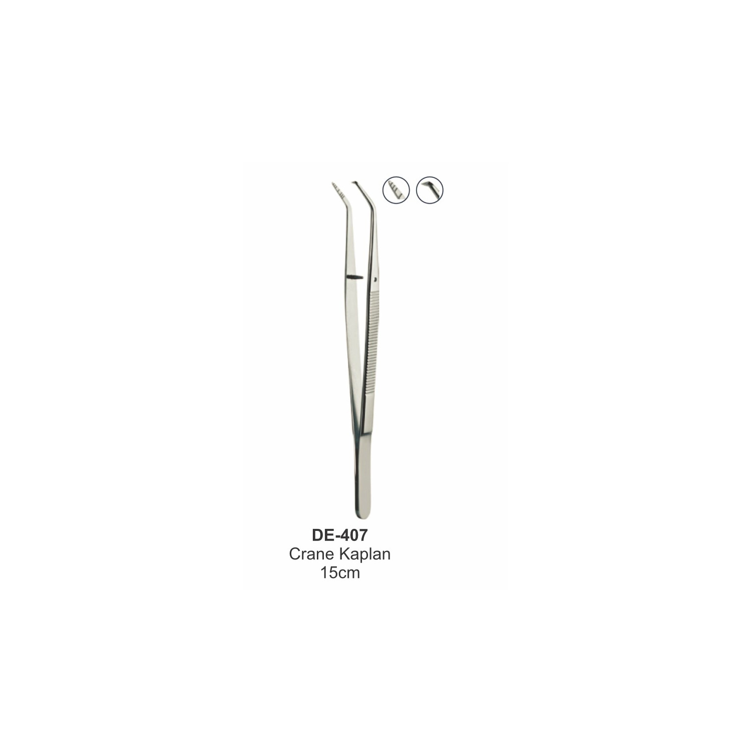 Crane-Kaplan-pincet 15 cm, rechts