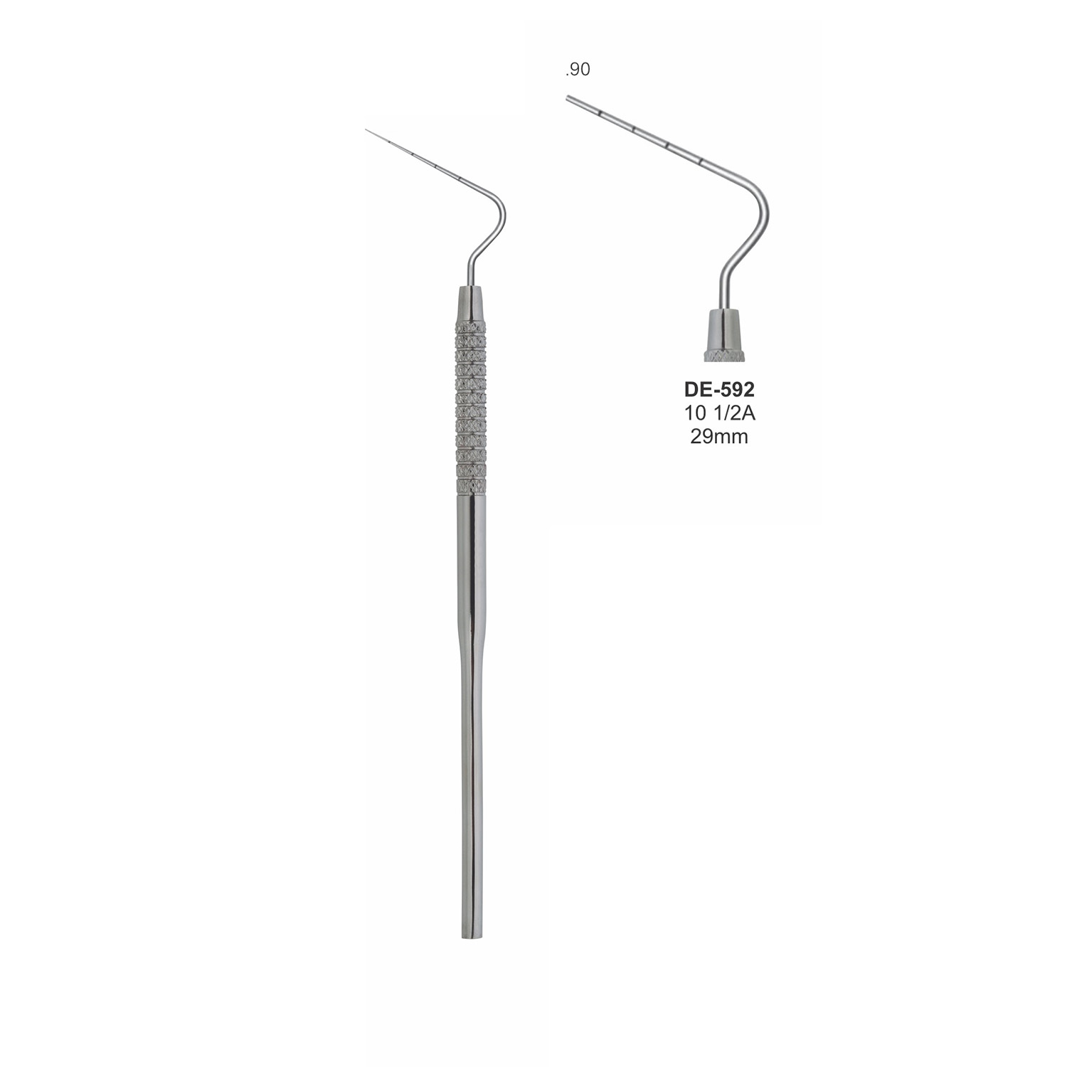 Endodontische sonde anterieur 10½A, 29 mm