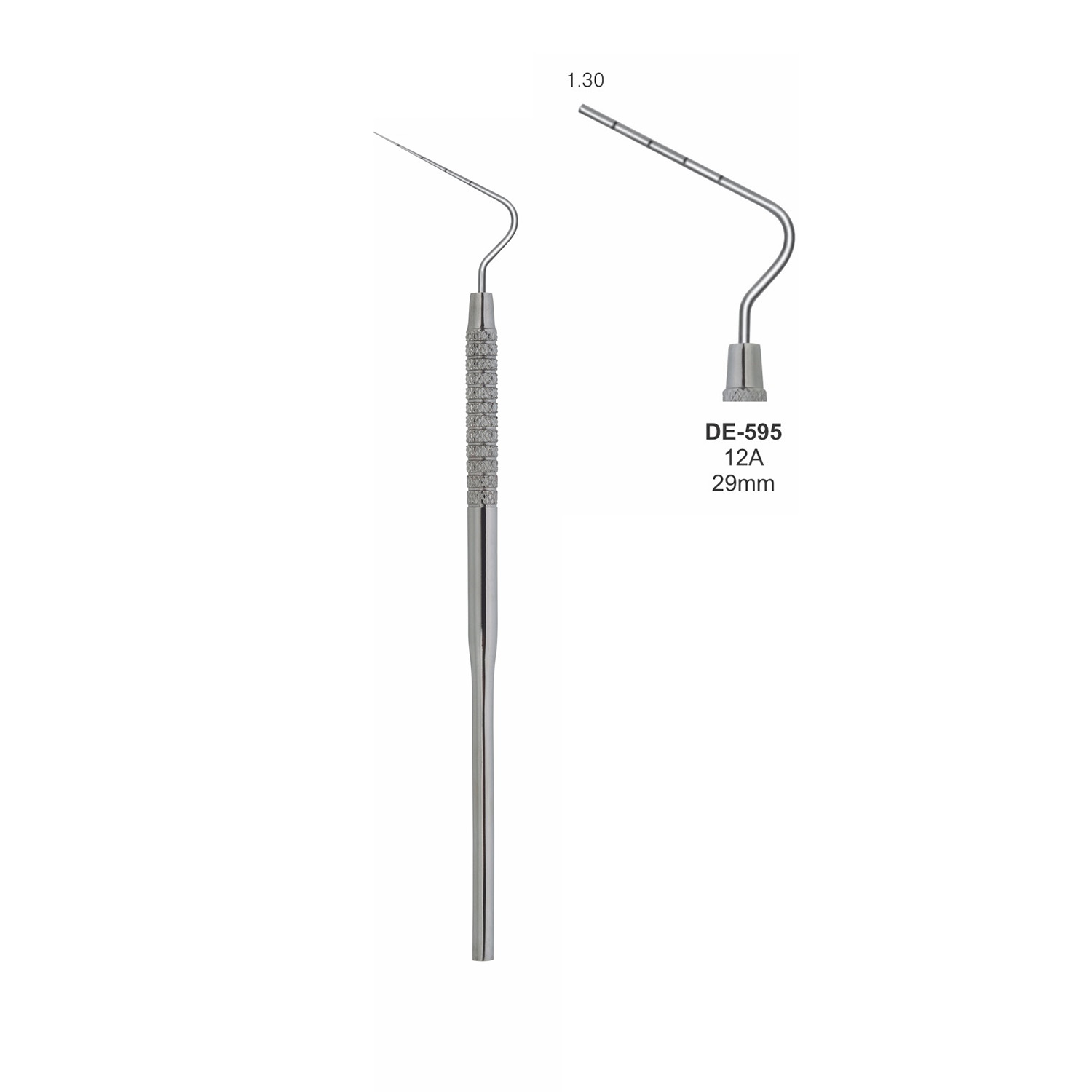 Endodontische sonde anterieur 12A, 29 mm
