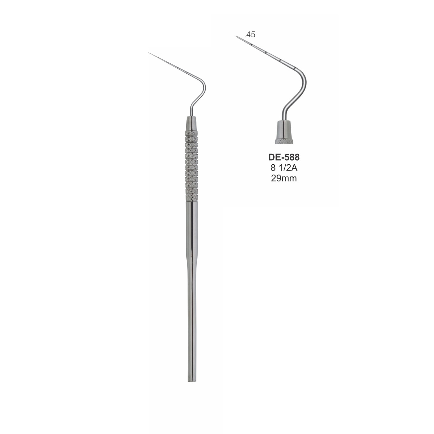 Endodontische sonde anterieur 8½A, 29 mm