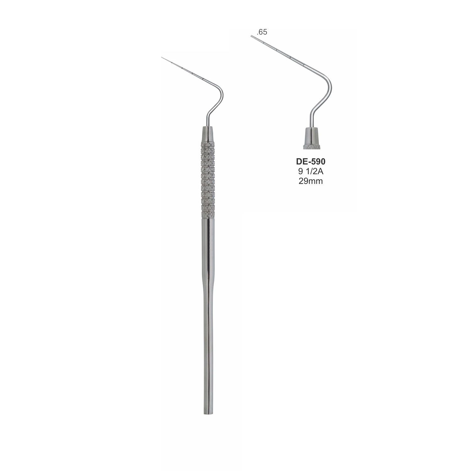 Endodontische sonde anterieur 9½A, 29 mm