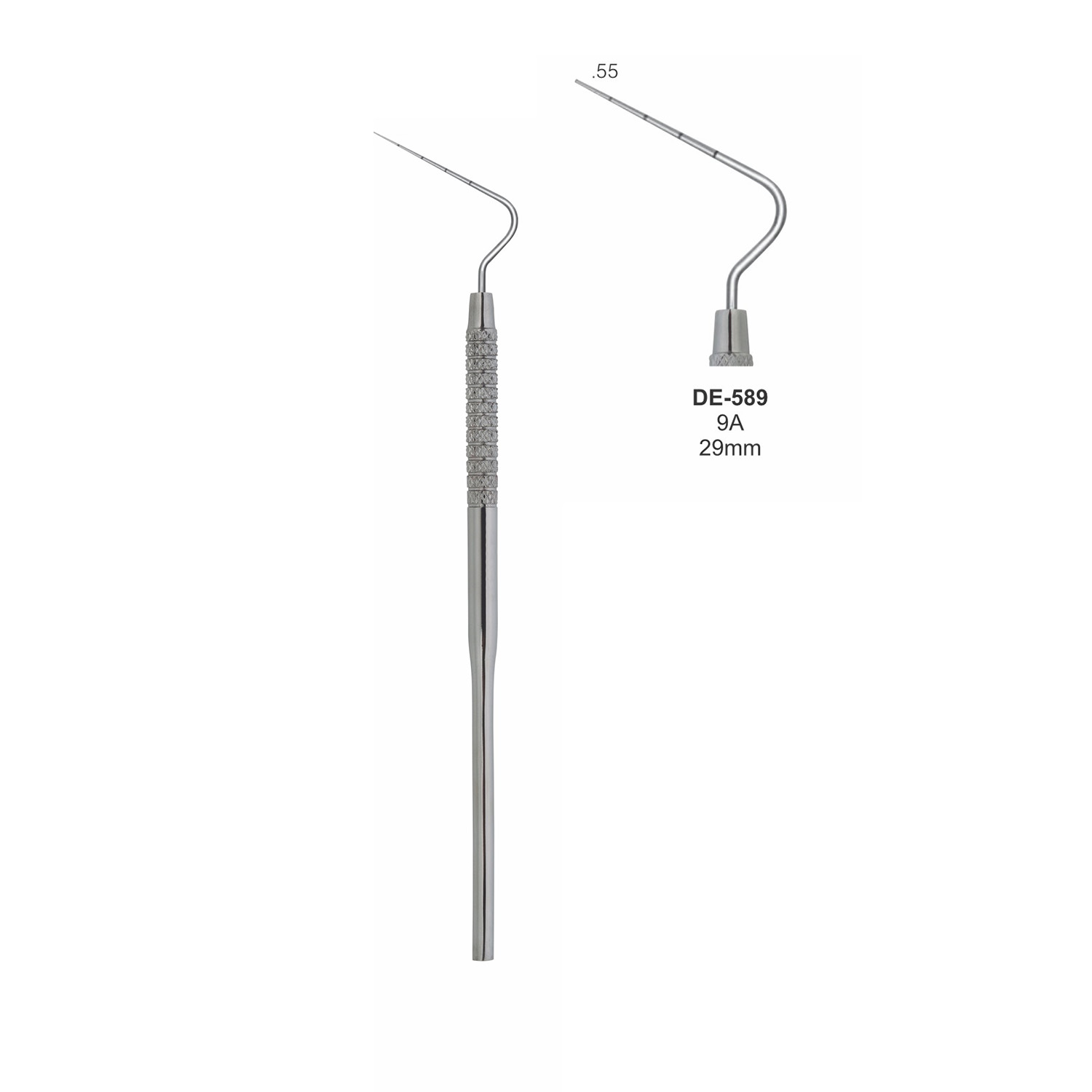 Endodontische sonde anterieur 9A, 29 mm