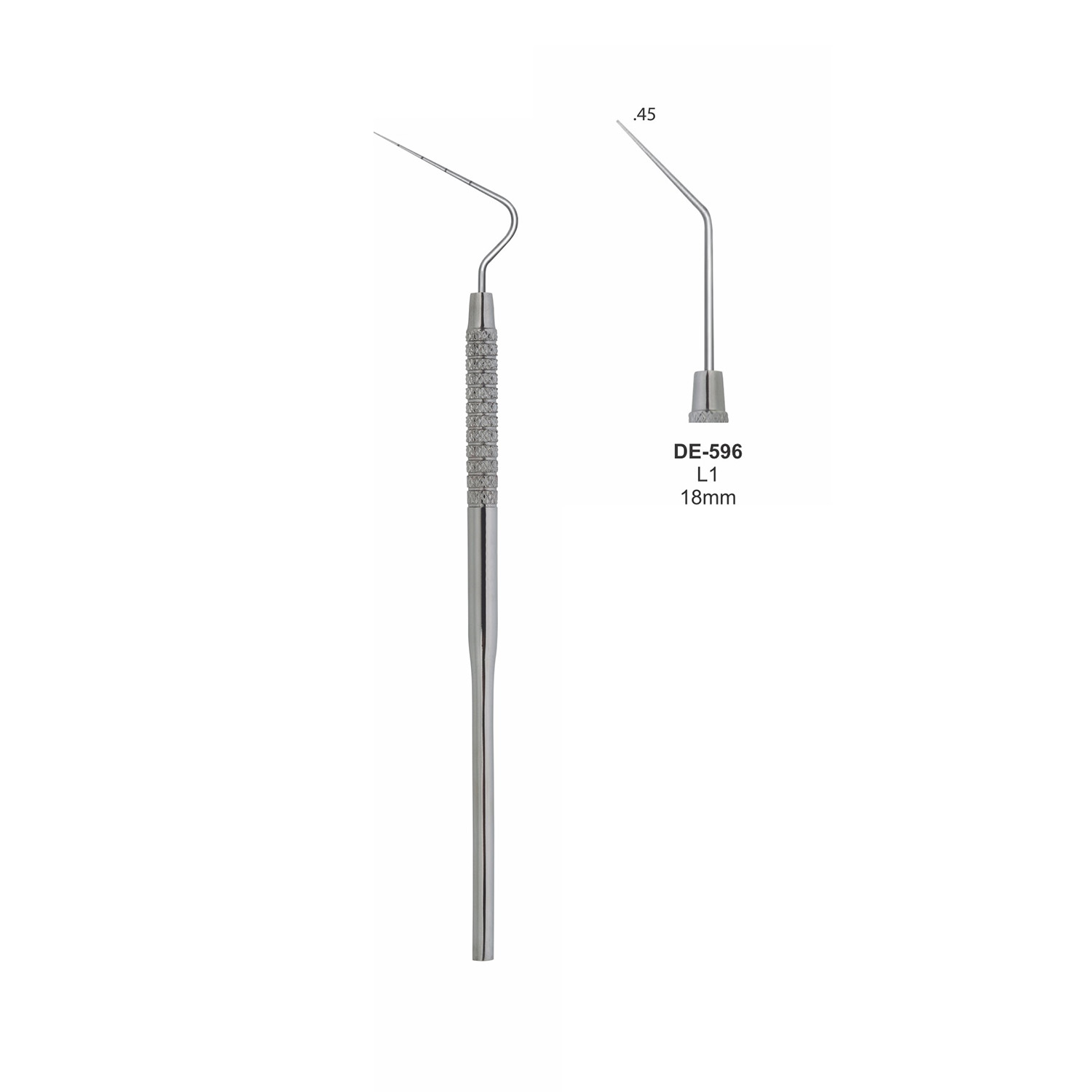 Endodontische sonde Luks L1, 18 mm