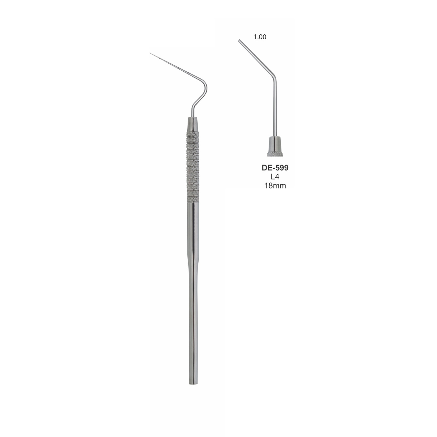 Endodontische sonde Luks L4, 18 mm