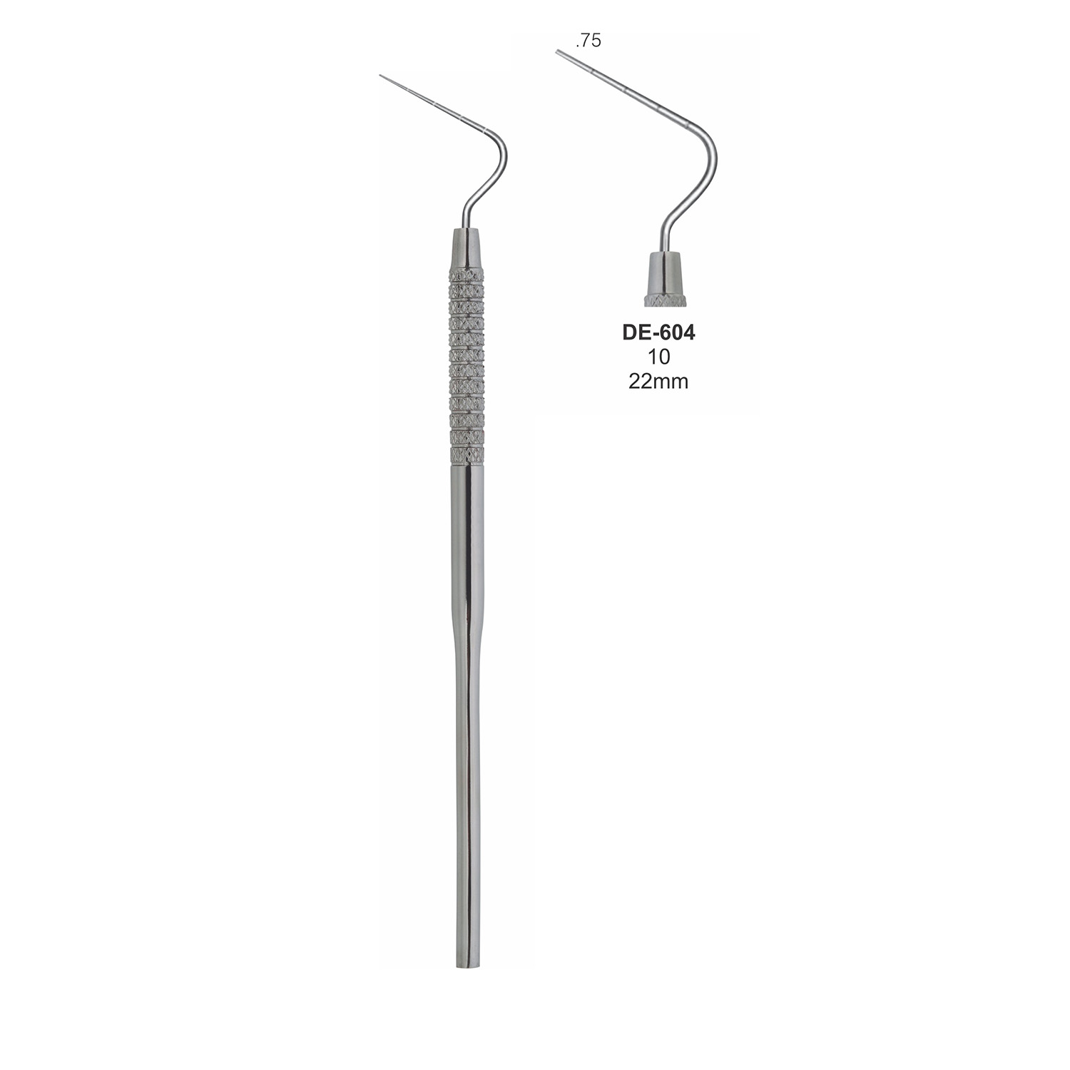 Endodontische sonde posterieur 10, 22 mm