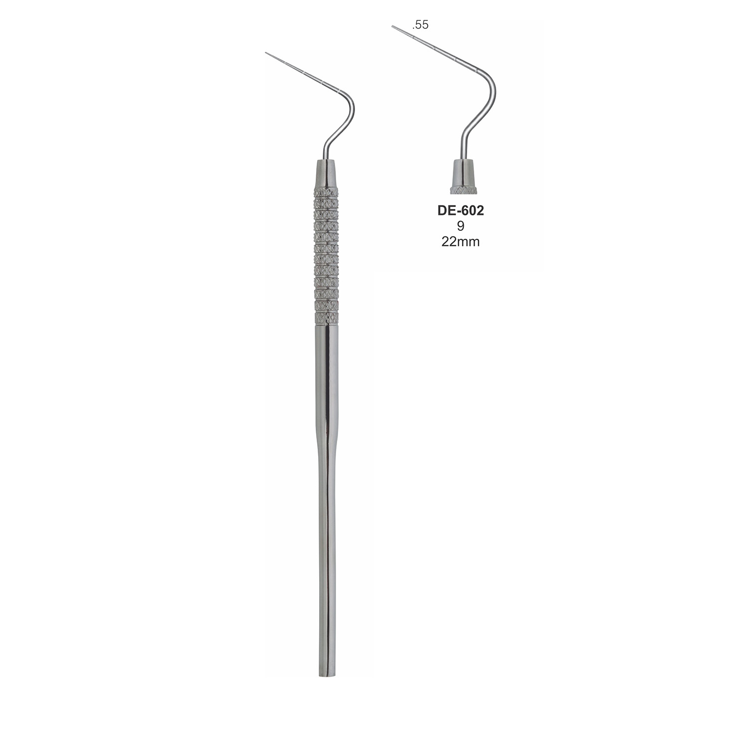 Endodontische sonde posterieur 9, 22 mm