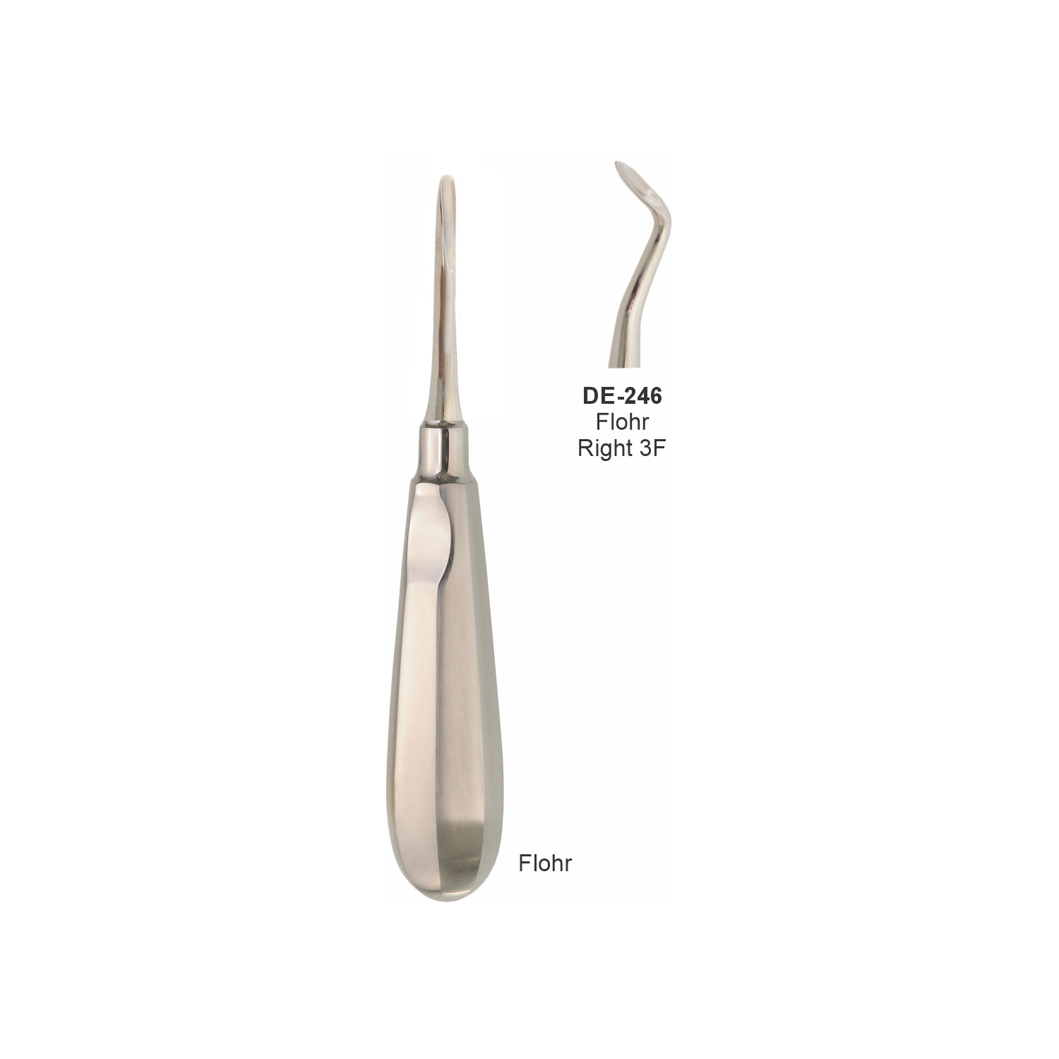 Flohr-wortelheffer 3F rechts