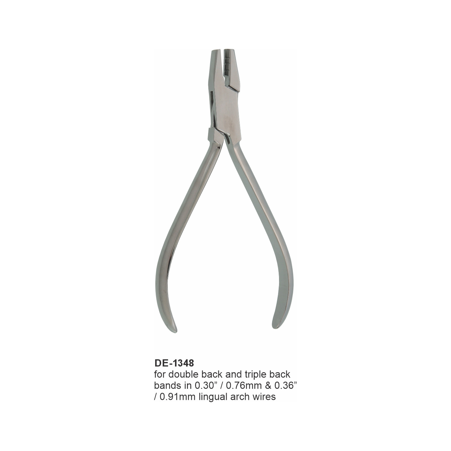 Ligatuurvormtang voor double- en triple-back-banden
