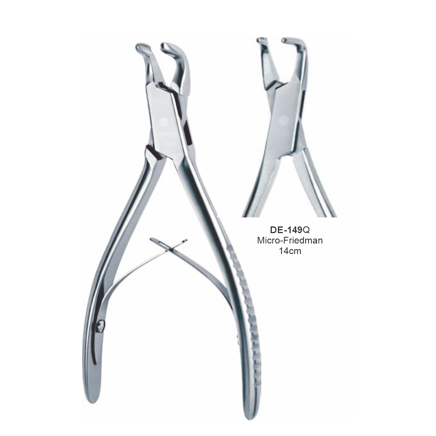 Micro-Friedman-botknabbeltang 14 cm