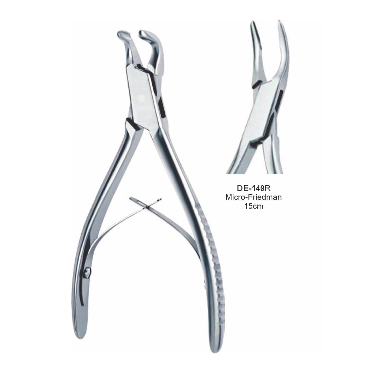 Micro-Friedman-botknabbeltang 15 cm