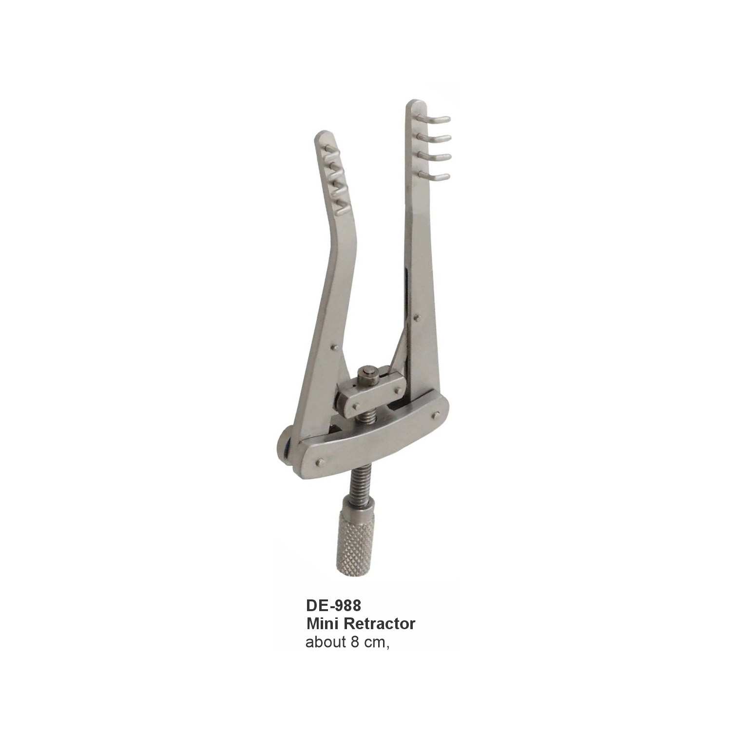 Mini-wondhaak 8 cm