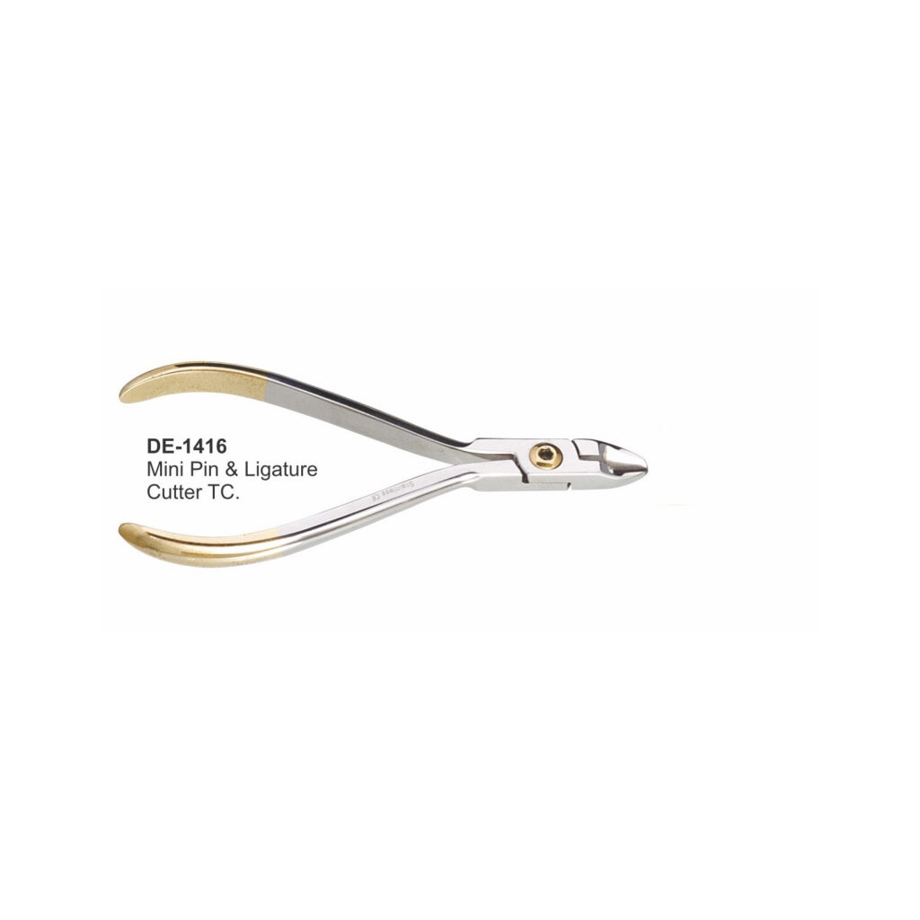 Pin- en ligatuurknipper mini, hardmetalen inzetstukken (TC)