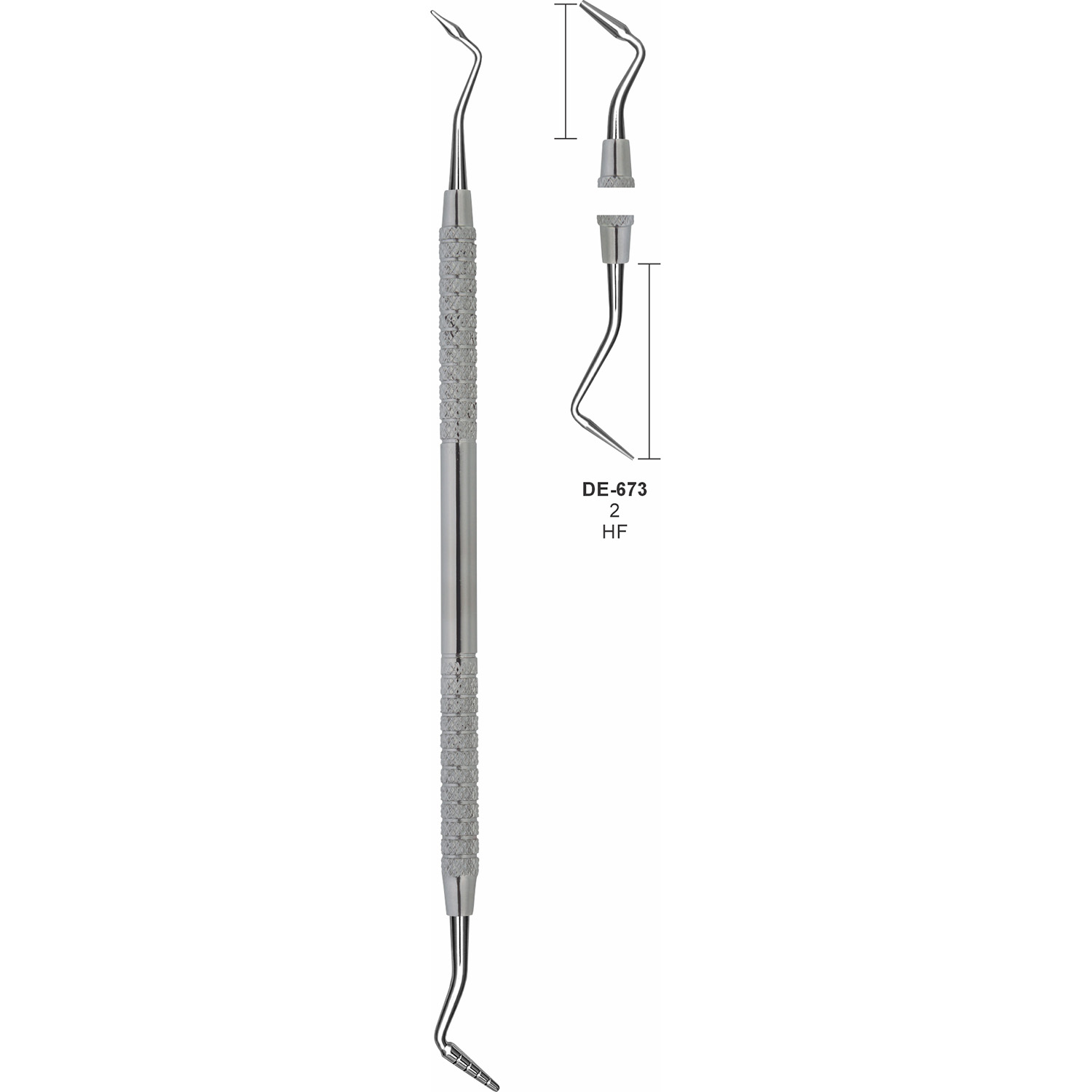 Polijst- en vulinstrument 2 HF