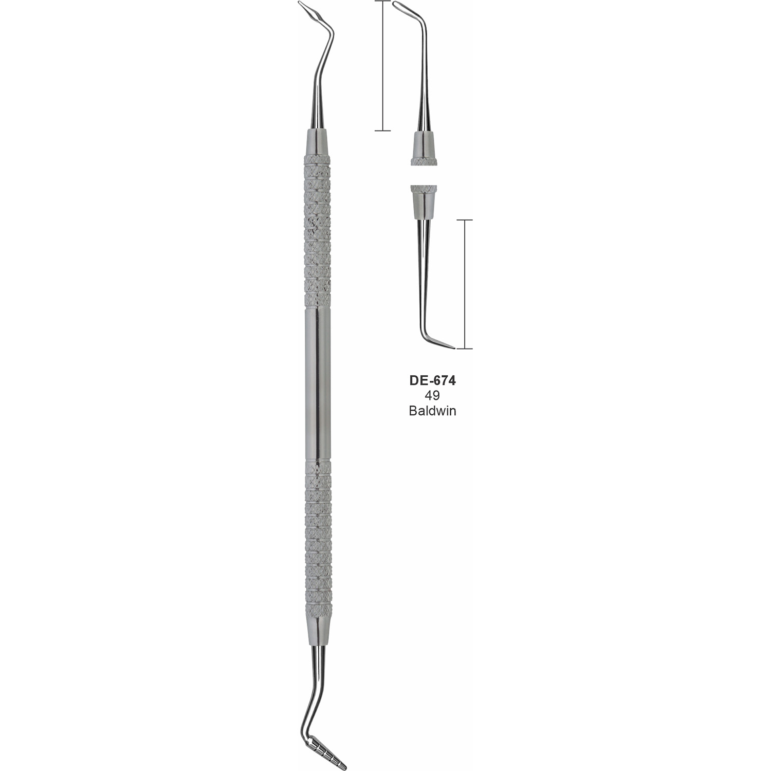 Polijst- en vulinstrument Baldwin 49