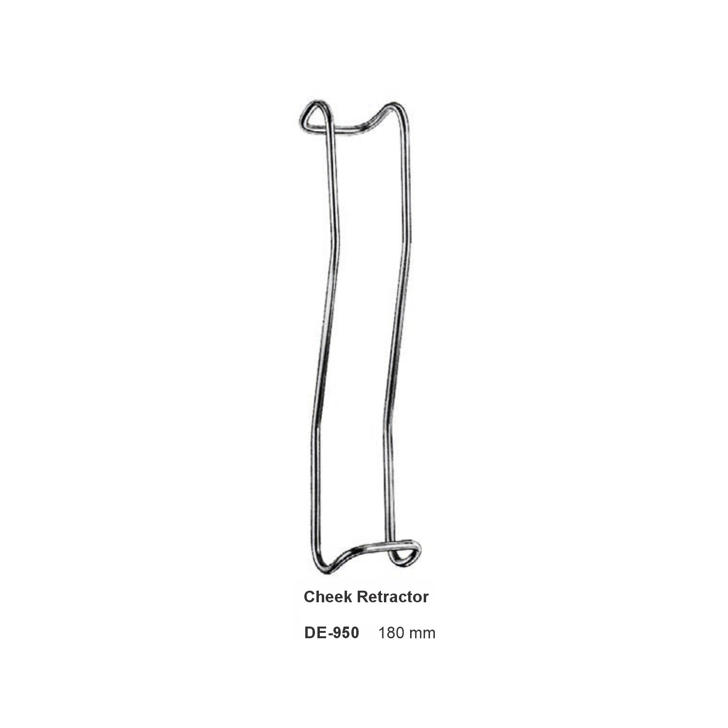 Wanghaak 180 mm