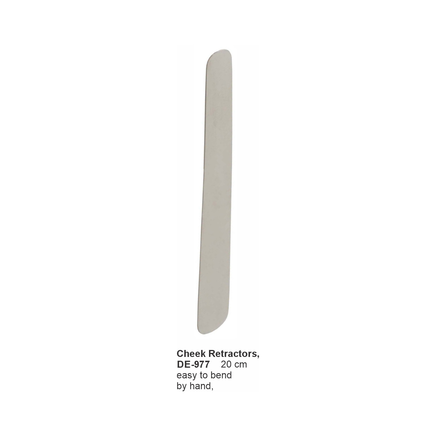 Wanghaak 20 cm, met de hand buigbaar